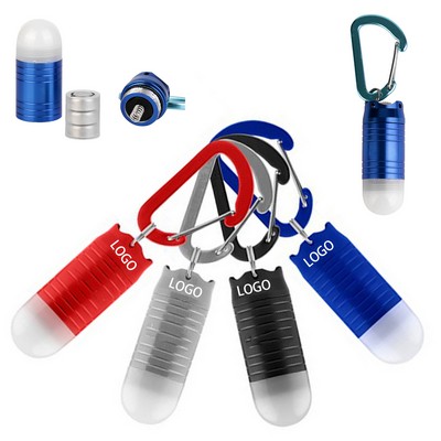 Mini LED Keychain Clip