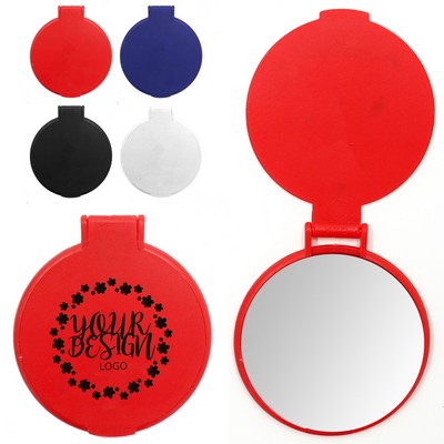 Compact Round Folding Mirror