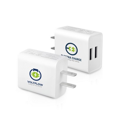 UL Listed 10W Dual Port Wall Charger