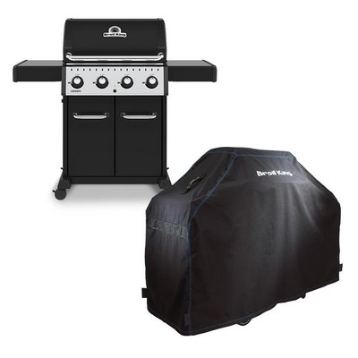 Broil King Crown™ 420 Ng Grill W/Cover - Made In Usa