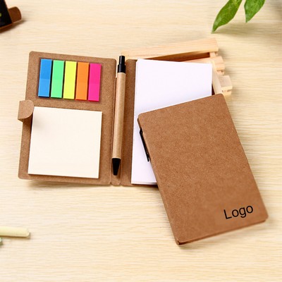 Kraft Paper Cover Color Tear-off Sticky Note Set