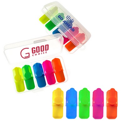 5-in-1 Mini Highlighter Set