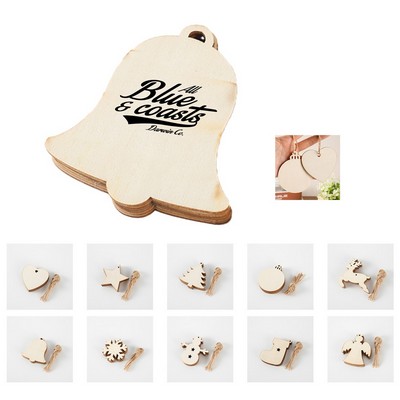 Wooden Hanging Christmas Ornament