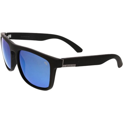 Quicksliver Rubberized Black Oceanview Sunglasses
