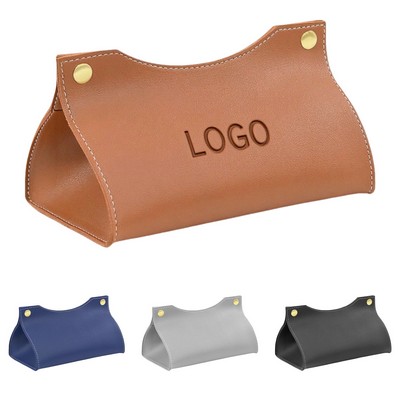 Pu Leather Tissue Box
