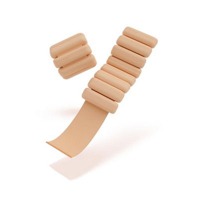 Bala Bangles 2 Lb Bangle Weights Set Of 2 - Sand Beige