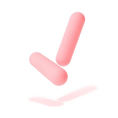 Bala Bangles Bars 3 Lb Set Of 2 - Blush Pink