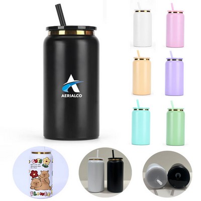 16oz Double Walled Vacuum Insulated Tumbler