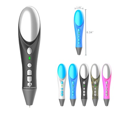 Adjustable Speed 3D Printing Pen for Creative Projects