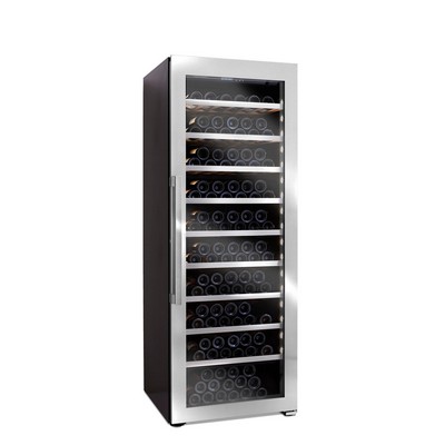 Wine Enthusiast Vinotech 288 Bottle Stainless Steel Smart Wi-Fi Wine Cellar