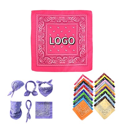 22" X 22" Urban Print Bandana