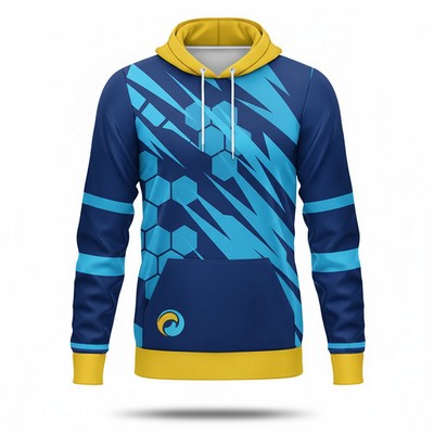 Unisex & Kids' Sublimated Lightweight Scuba Knit Hoodie