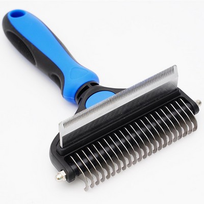Dog Grooming Brush for Shedding - 2" 1 Deshedding Tool
