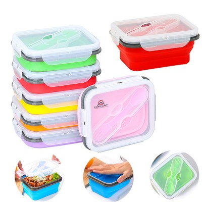 Silicone Folding Lunch Box