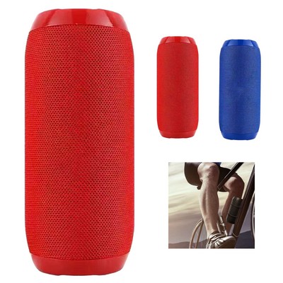 Portable Cylindrical Bluetooth Speaker