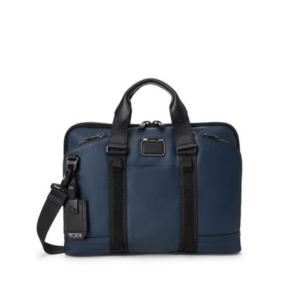 Tumi™ Navy Blue/Black Alpha Bravo Academy Briefcase