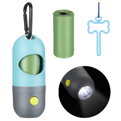 Pet Poop Bag Dispenser With Led Light