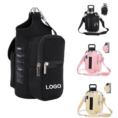 Magnetic Multi-Functional Crossbody Water Bottle Bag