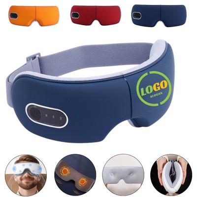 Smart Vibration Eye Massager with Heat