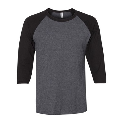 JERZEES Premium Blend Ringspun Three-Quarter Sleeve Raglan Baseball T-Shirt - 560RR