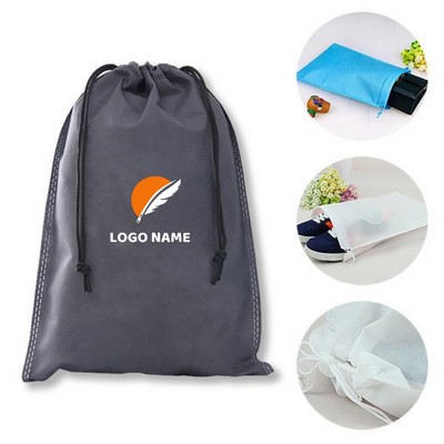 9.75"x13.75" Non-Woven Drawstring Bag