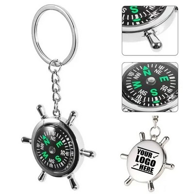 Compass Keychain