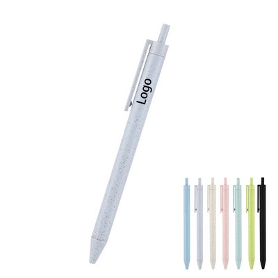 Eco-Friendly Wheat Straw Ballpoint Pen