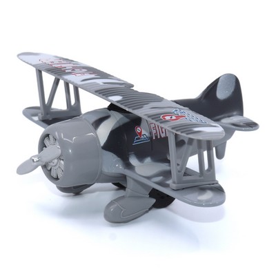 4.5" Biplane Fighter - Diecast Model