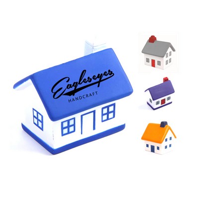 Squeezable House Shaped Stress Toy