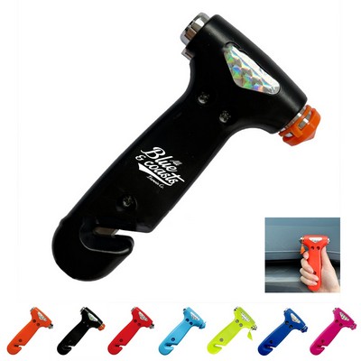 2-In-1 Car Safety Life-saving Hammer