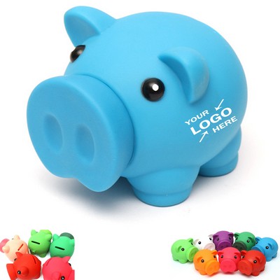 Cute Unbreakable Vinyl Coin Bank