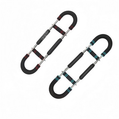 Home Use U-Shaped Spring Resistance Bar for Arm Training
