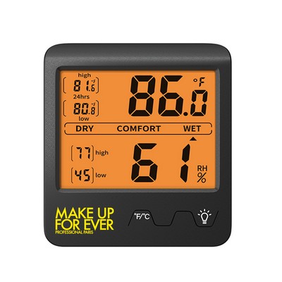 Rechargeable Digital Hygrometer Indoor Thermometer