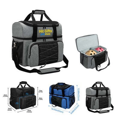 Bowling Ball Bag with Shoe Compartment