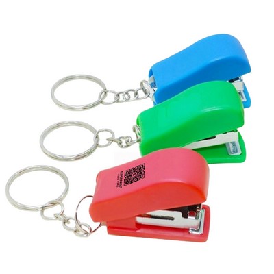 Mini Handheld Stapler Keychain