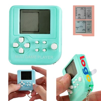 Classic Mini Game Console with Keychain