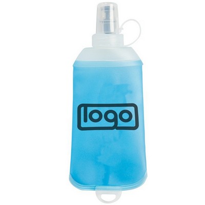 8oz Folding TPU Sports Water Bottle