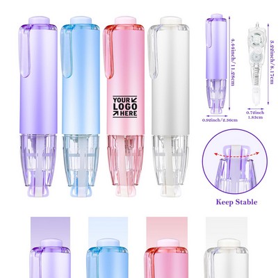 Instant Correction School Office Supply Quick Dry Refillable Retractable White Out Tape