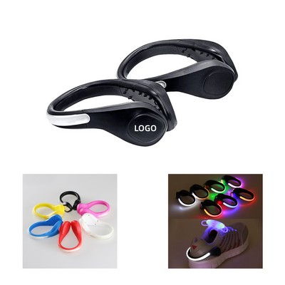 LED Night Running Luminous Shoe Light Clip