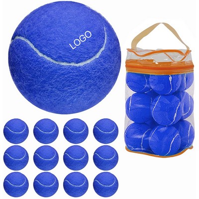 High Elastic Rubber Tennis Ball Pressurized Training Competition Ball Practice Match Use