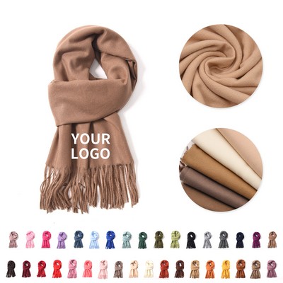 Acrylic Printed Winter Scarf With Unique Pattern