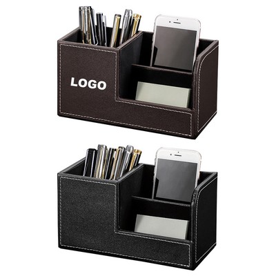 Leather Desktop Organizer