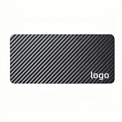 Premium Carbon Fiber Texture Large Desk Mat for Office and Gaming Use
