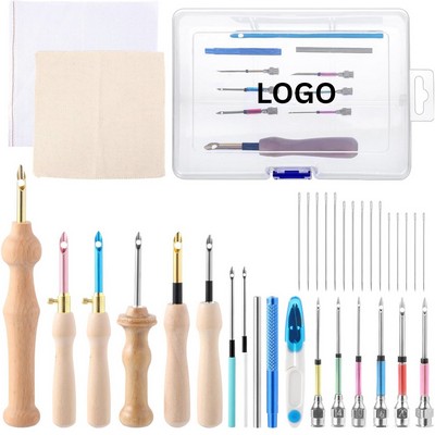 Needle Embroidery Kit - The Complete Starter Set for Creative Textile Art