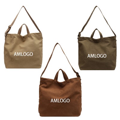 Contemporary Cotton Canvas Tote Bag Daily Use