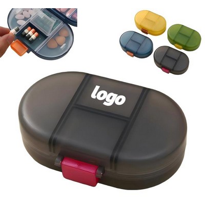 Moisture-Proof Sealed Simple Portable Pill Box