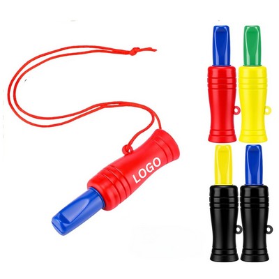 Pro-Tuned Mallard Duck Call with Lanyard Realistic Sound & High-Visibility Outdoor Whistle