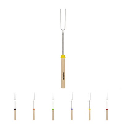 Adjustable Fire Safe Roasting Skewer