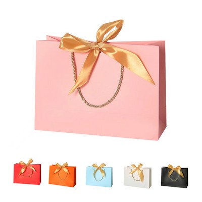 Shopping Gift Bag With Ribbon