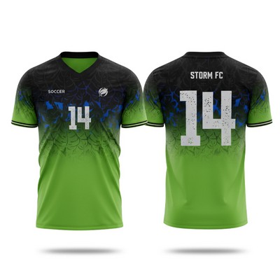 Premium Sublimation Soccer Jersey - Birdseye Mesh - Men's,